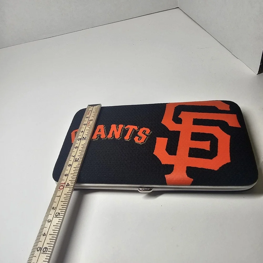 San Francisco‎ Giants Clutch Wallet Purse Women Black Orange MLB New With Tags